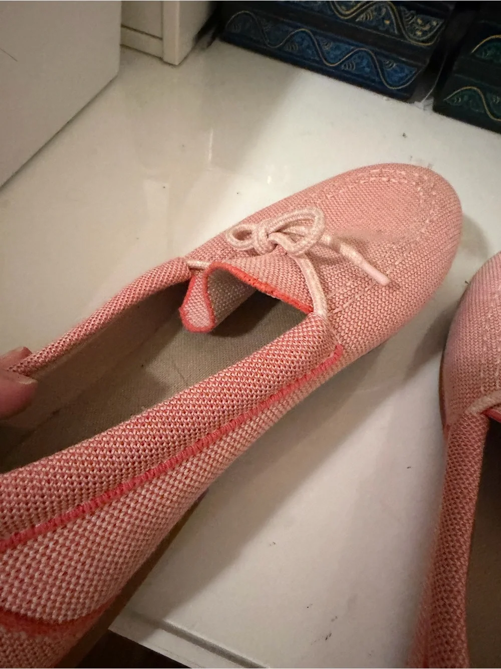 Like New Rothy's Women's The Boat Shoe Sunbaked Pink